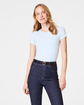 SPANXsmoothâ„¢ Jersey Crewneck Tee | Sky